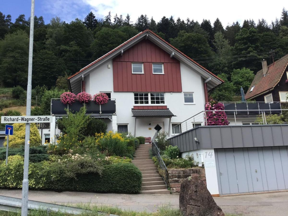 Ferienwohnung Am Eiberg Bad Wildbad Buitenkant foto