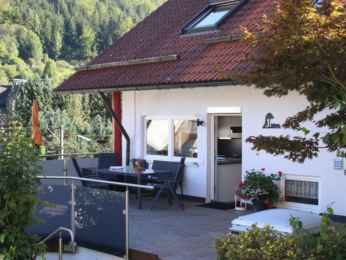 Ferienwohnung Am Eiberg Bad Wildbad Buitenkant foto